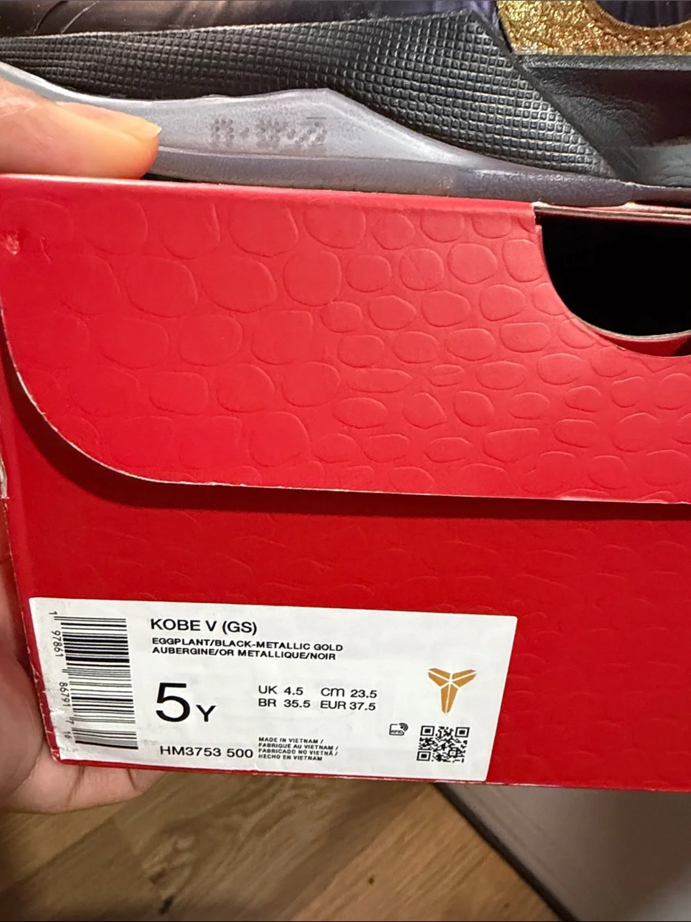 ZOOM KOBE 5 PROTRO Size 5 